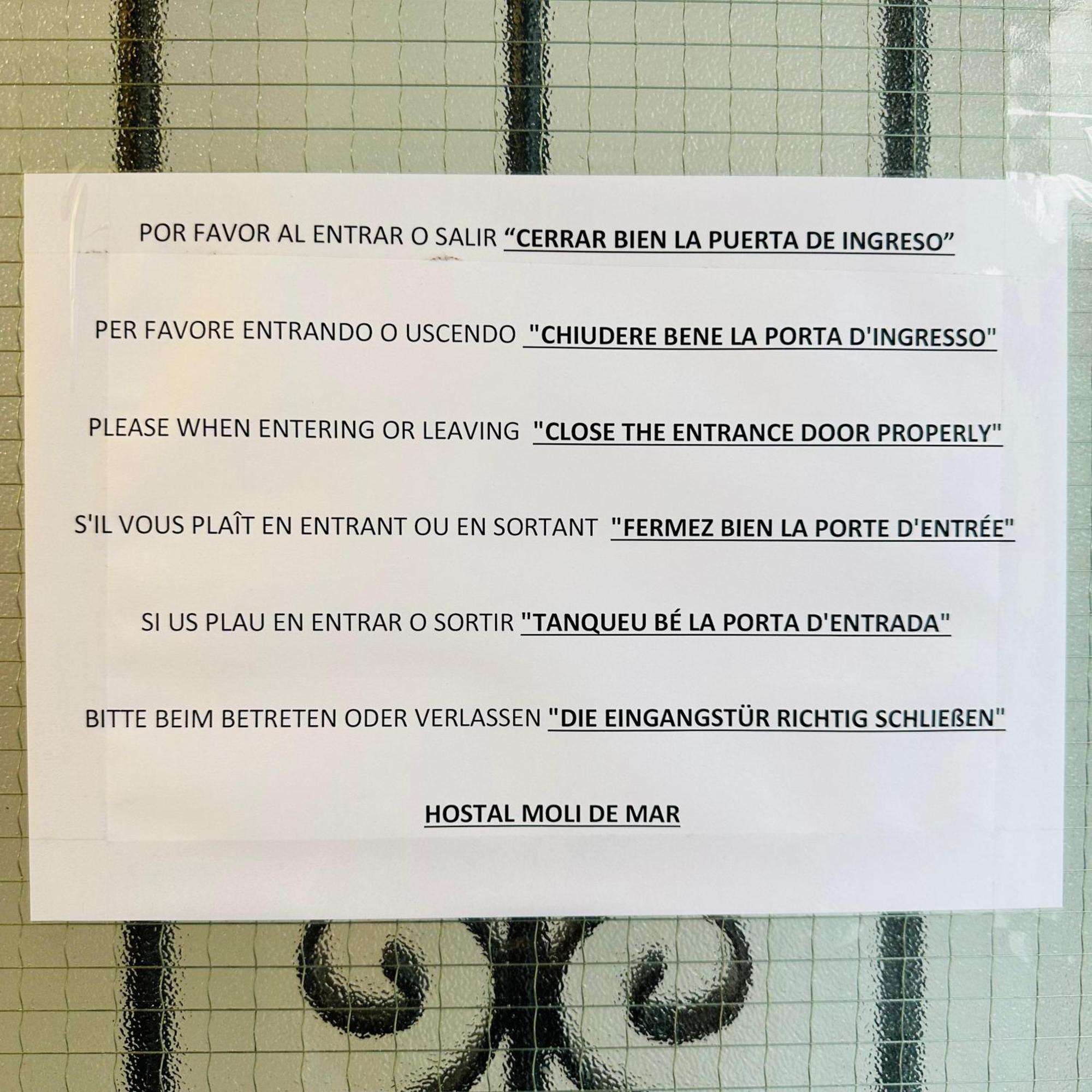 Hostal Y Apartamento Moli De Mar Lloret de Mar Kültér fotó